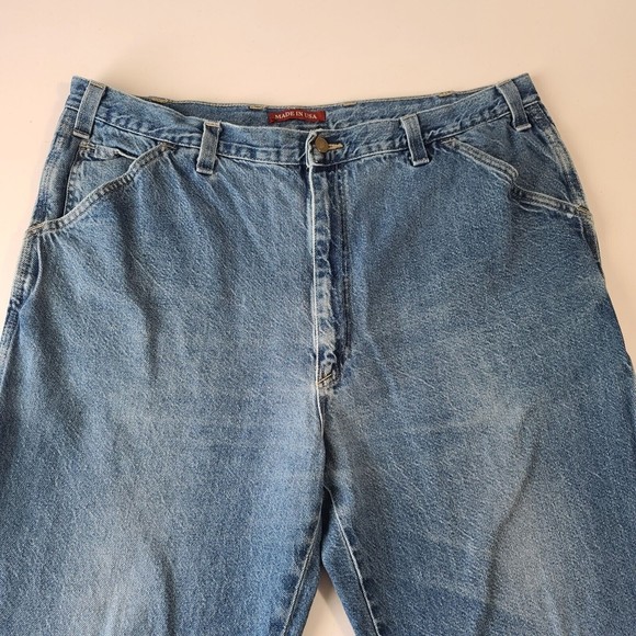 Vintage Ely Cattlemen Jeans Men's Size 42x30 Ely & Walker Made in USA VTG - Picture 6 of 11